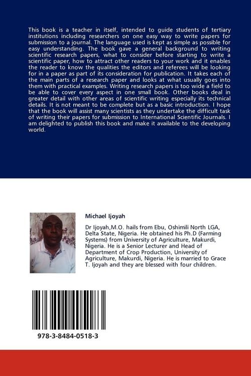 Produktbild: Practical Approach to Writing Scientific Research Papers