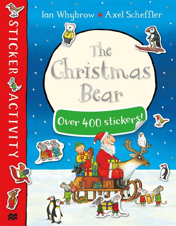 Produktbild: Whybrow, I: The Christmas Bear Sticker Book