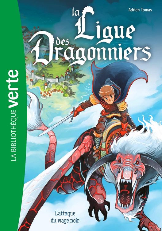 Produktbild: La ligue des dragonniers 01 - L'attaque du mage noir