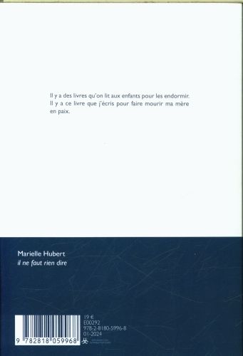 Produktbild: Il ne faut rien dire