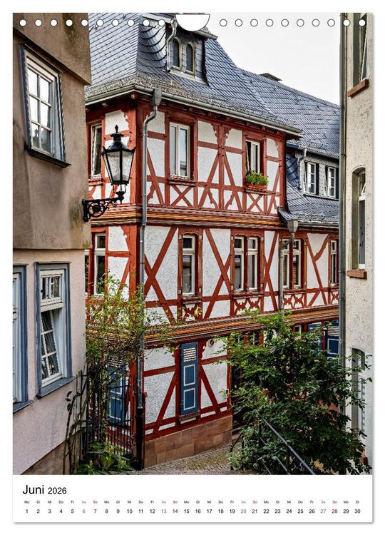 Produktbild: Marburg - Die Perle an der Lahn (Wandkalender 2026 DIN A4 hoch), CALVENDO Monatskalender