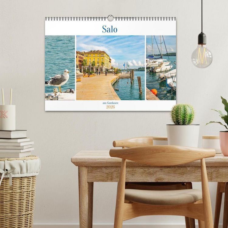 Produktbild: Salo am Gardasee (Wandkalender 2026 DIN A3 quer), CALVENDO Monatskalender
