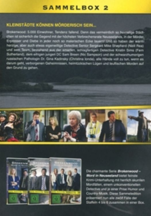 Produktbild: Brokenwood - Mord in Neuseeland - Sammelbox 2 - Staffel 4-6 [6 DVDs]