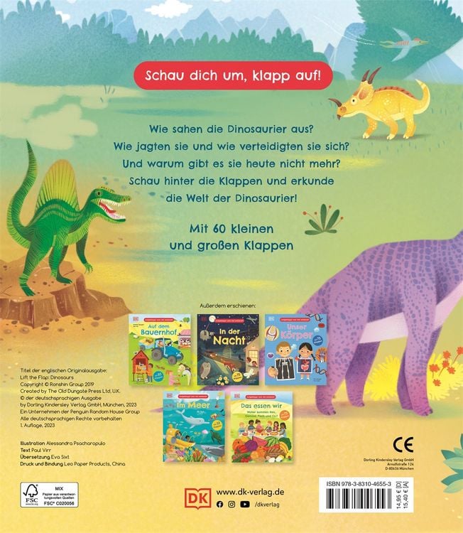 Produktbild: Aufgeklappt und viel entdeckt! Bei den Dinosauriern