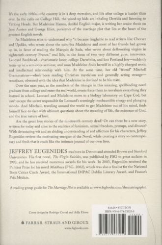 Produktbild: Eugenides, J: Marriage Plot