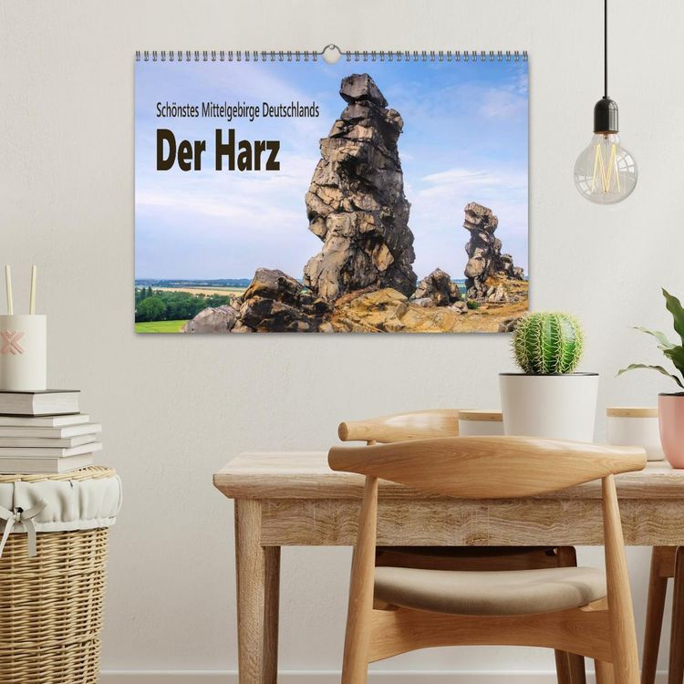 Produktbild: Der Harz - Sch&ouml;nstes Mittelgebirge Deutschlands (Wandkalender 2026 DIN A3 quer), CALVENDO Monatskalender