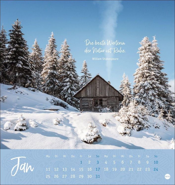Produktbild: Stille Momente Postkartenkalender 2027