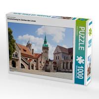 Produktbild: CALVENDO Puzzle Ein Motiv aus dem Kalender Braunschweig Im Zeichen des L&ouml;wen | 1000 Teile Lege-Gr&ouml;&szlig;e 64x48cm Foto-Puzzle f&uuml;r gl&uuml;ckliche Stunden