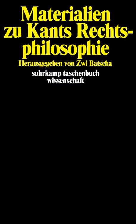 Produktbild: Materialien zu Kants Rechtsphilosophie