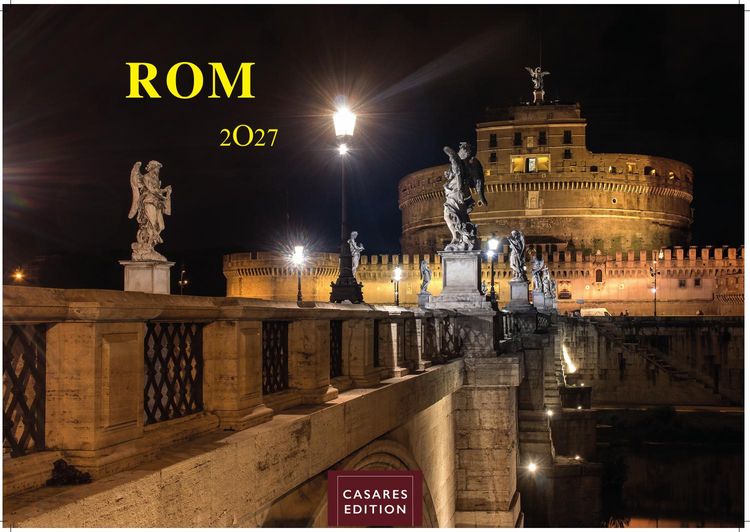 Produktbild: Rom Kalender 2027 &ndash; Wandkalender | Fotokalender Italien 35x50cm - mit 12 beeindruckenden Motiven der ewigen Stadt