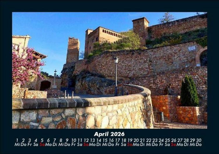 Produktbild: Spanien 2026 Fotokalender DIN A5