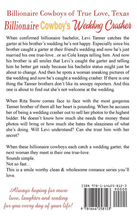 Produktbild: Billionaire Cowboy's Wedding Crasher