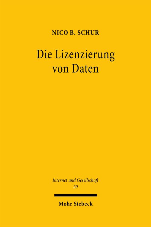 Produktbild: Die Lizenzierung von Daten