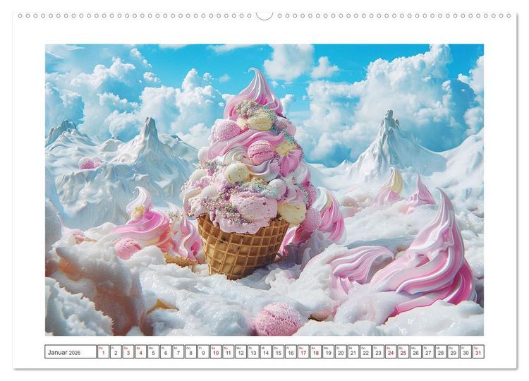 Produktbild: Surreale Traumwelten (Wandkalender 2026 DIN A2 quer), CALVENDO Monatskalender