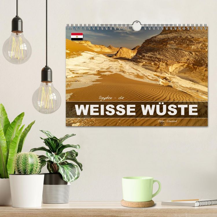 Produktbild: &Auml;gypten - die Weisse W&uuml;ste (Wandkalender 2027 DIN A4 quer), CALVENDO Monatskalender