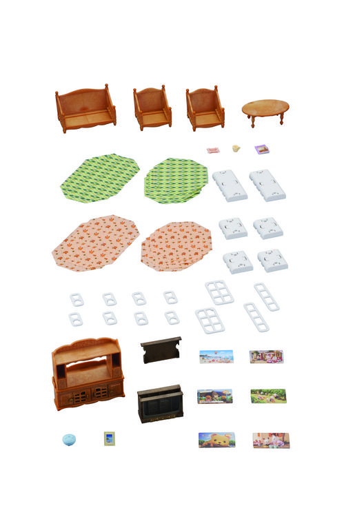 Produktbild: Sylvanian Families 5339 - Landhaus Wohnzimmer