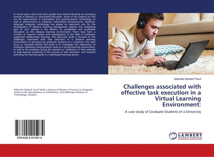 Produktbild: Challenges associated with effective task execution in a Virtual Learning Environment: