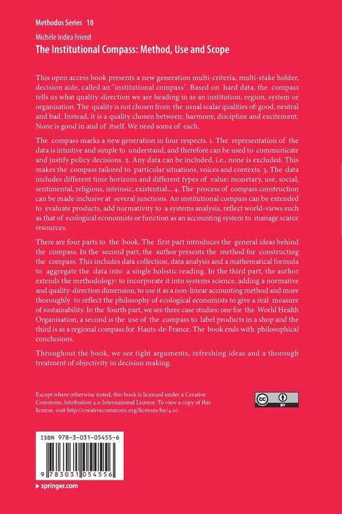Produktbild: The Institutional Compass: Method, Use and Scope