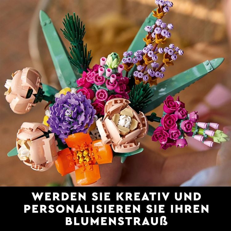 Produktbild: LEGO Botanicals Blumenstrau&szlig; - Kunstpflanzen f&uuml;r Erwachsene 10280