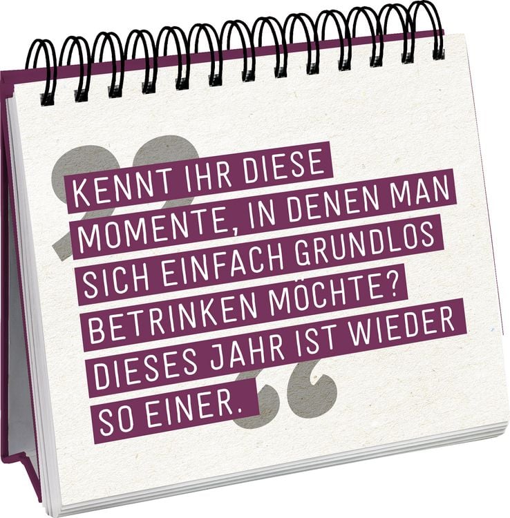 Produktbild: Man muss auch mal Wein sagen k&ouml;nnen.