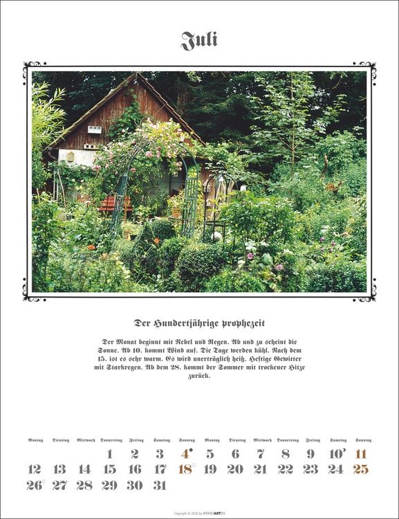 Produktbild: Der Hundertj&auml;hrige Kalender 2027