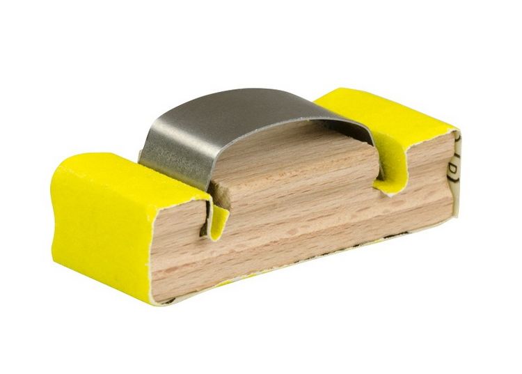Produktbild: PEBARO L190 - Schleifb&ouml;ckchen, Schmirgelpapier auswechselbar, Vollholz Buche, 75 mm