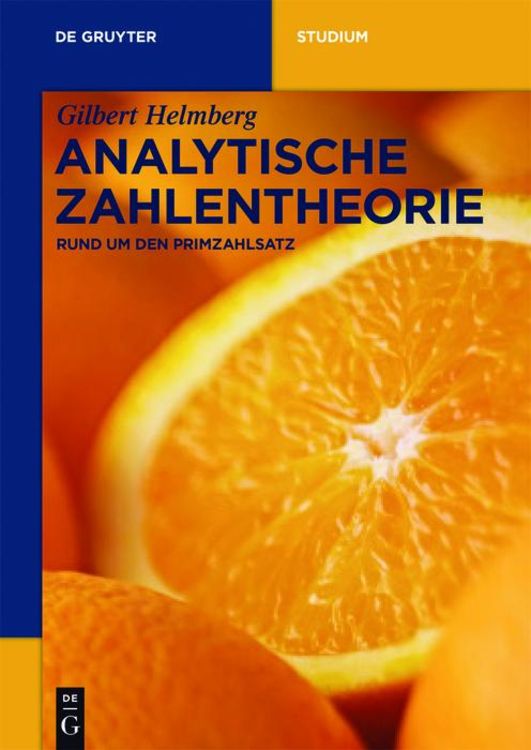 Produktbild: Analytische Zahlentheorie