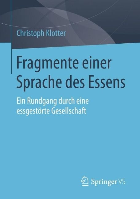 Produktbild: Fragmente einer Sprache des Essens