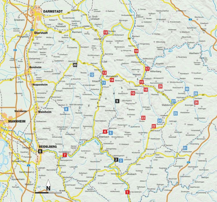Produktbild: Erlebnis-Wanderungen Odenwald