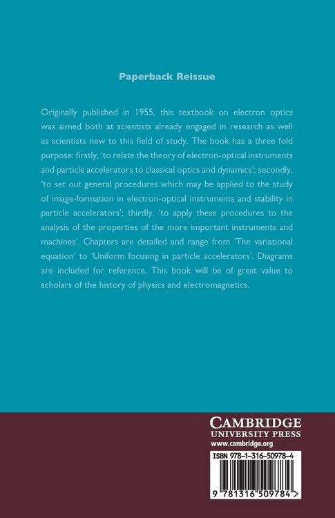 Produktbild: Static and Dynamic Electron Optics