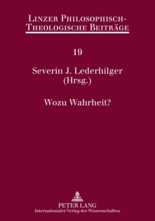 Produktbild: Wozu Wahrheit?
