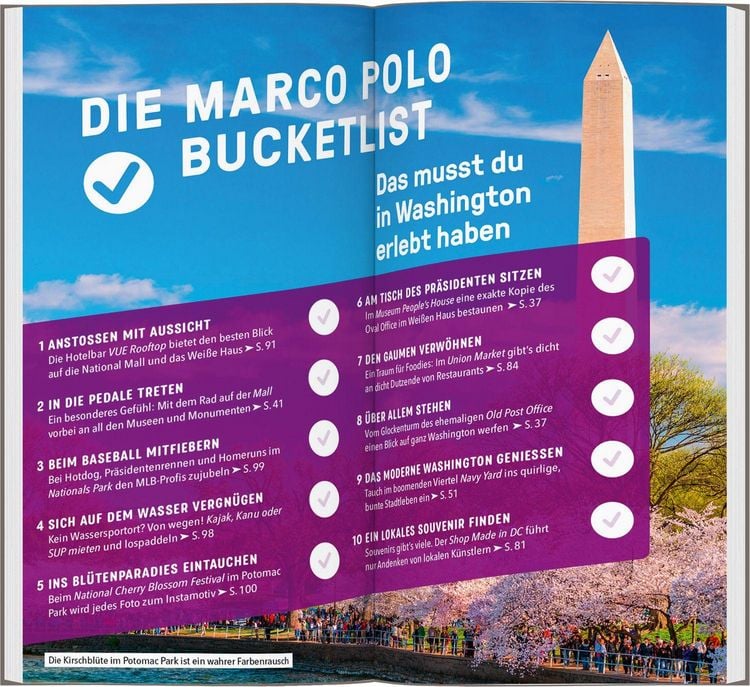 Produktbild: MARCO POLO Reisef&uuml;hrer Washington, D.C.