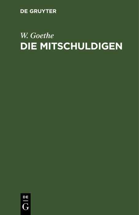 Produktbild: Die Mitschuldigen