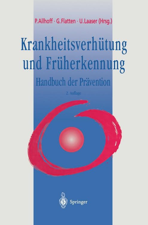 Produktbild: Krankheitsverh&uuml;tung und Fr&uuml;herkennung