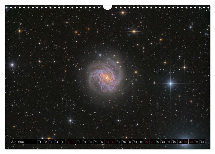 Produktbild: Galaxien im Universum (Wandkalender 2026 DIN A3 quer), CALVENDO Monatskalender
