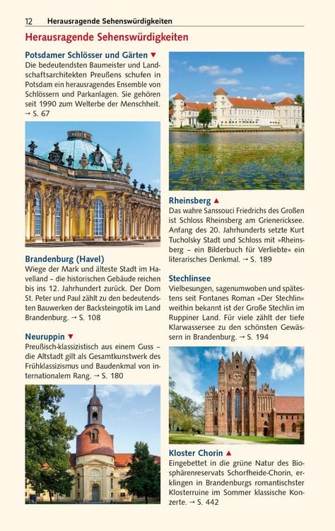 Produktbild: TRESCHER Reisef&uuml;hrer Brandenburg