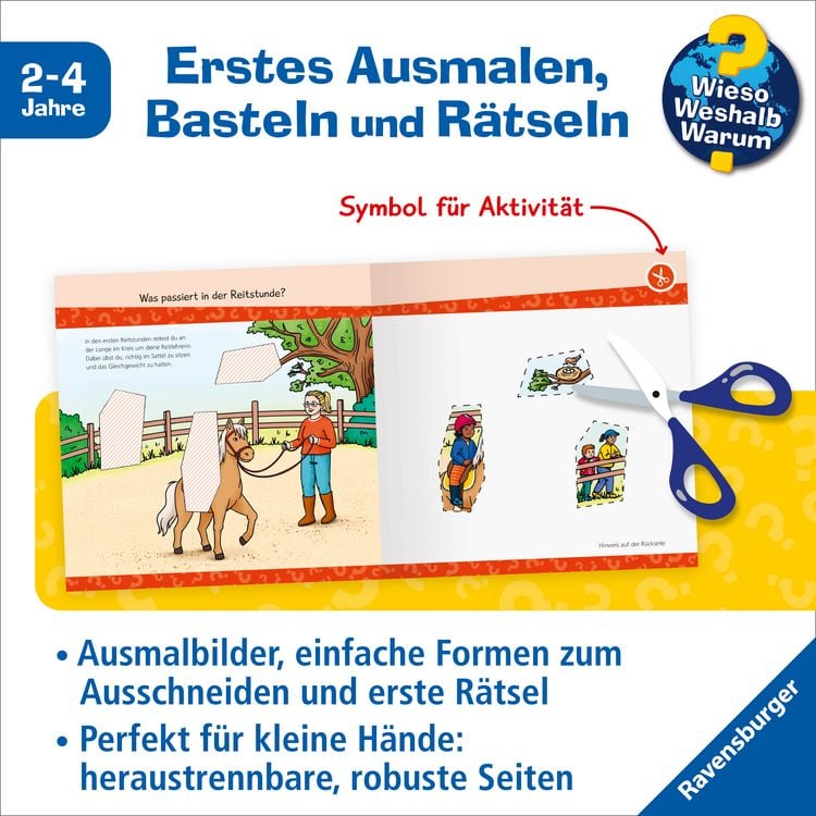 Produktbild: Wieso? Weshalb? Warum? junior AKTIV - Auf dem Ponyhof