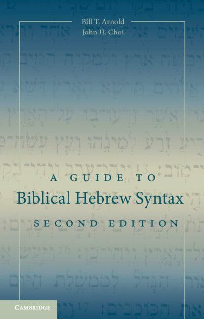 Produktbild: A Guide to Biblical Hebrew Syntax