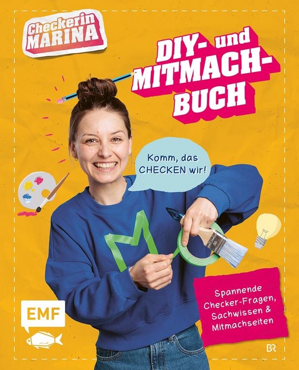 Produktbild: Checkerin Marina: Komm, das checken wir! DIY- und Mitmachbuch