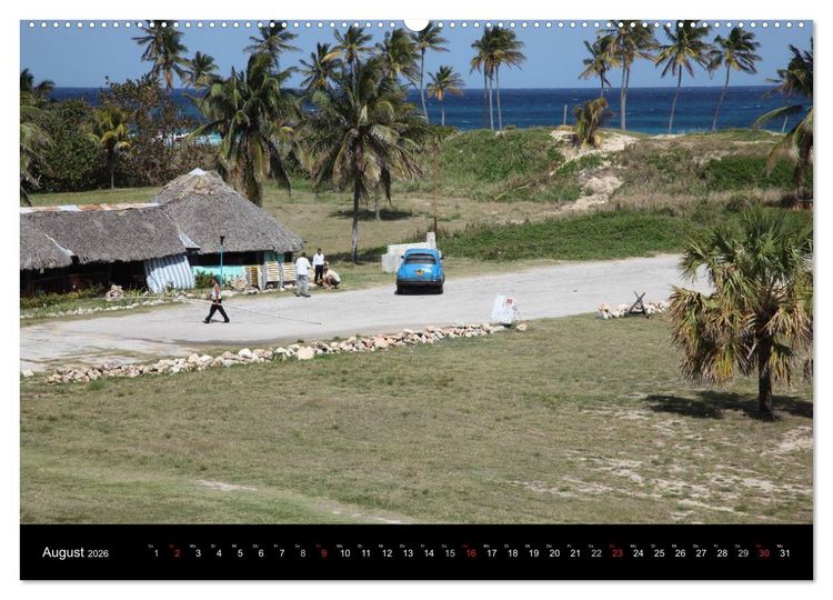 Produktbild: CUBA 2026 (Wandkalender 2026 DIN A2 quer), CALVENDO Monatskalender