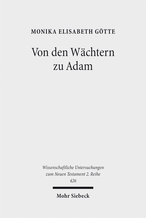 Produktbild: Von den W&auml;chtern zu Adam
