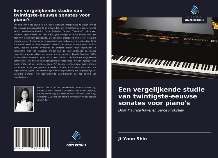 Produktbild: Een vergelijkende studie van twintigste-eeuwse sonates voor piano's