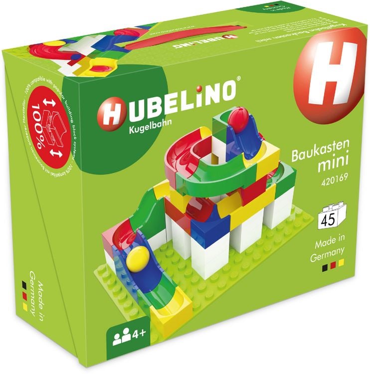Produktbild: HUBELINO Kugelbahn Baukasten mini (45-teilig)