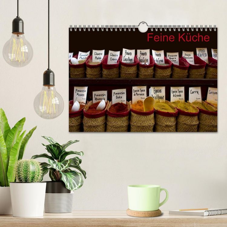 Produktbild: Feine K&uuml;che (Wandkalender 2026 DIN A4 quer), CALVENDO Monatskalender