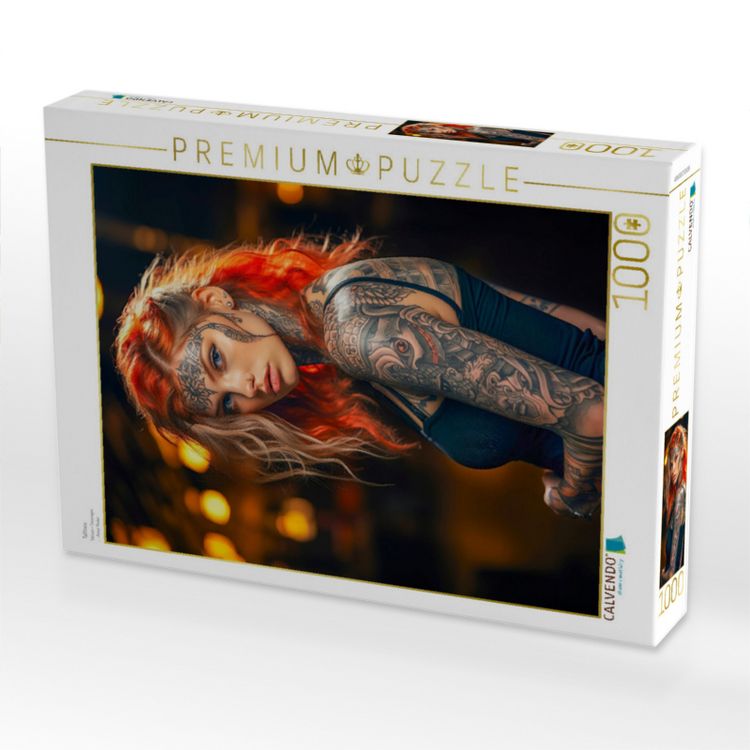 Produktbild: CALVENDO Puzzle Tattoos | 1000 Teile Lege-Gr&ouml;&szlig;e 64x48cm Foto-Puzzle f&uuml;r gl&uuml;ckliche Stunden