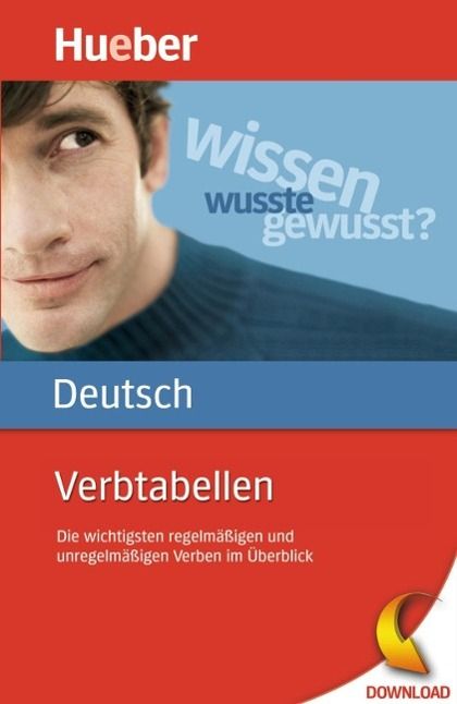 Produktbild: Verbtabellen Deutsch