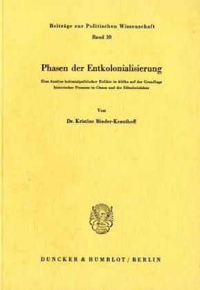 Produktbild: Phasen der Entkolonialisierung.