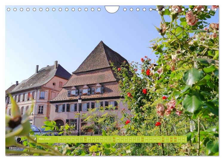 Produktbild: Wissembourg - Tor zum Elsass (Wandkalender 2027 DIN A4 quer), CALVENDO Monatskalender