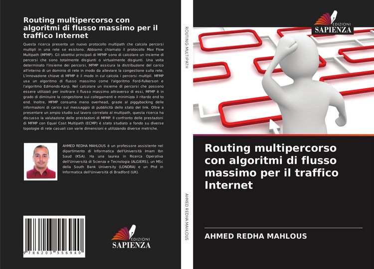 Produktbild: Routing multipercorso con algoritmi di flusso massimo per il traffico Internet