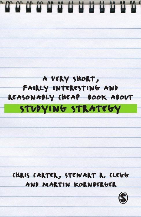 Produktbild: A Very Short, Fairly Interesting and Reasonably Cheap Book About Studying Strategy